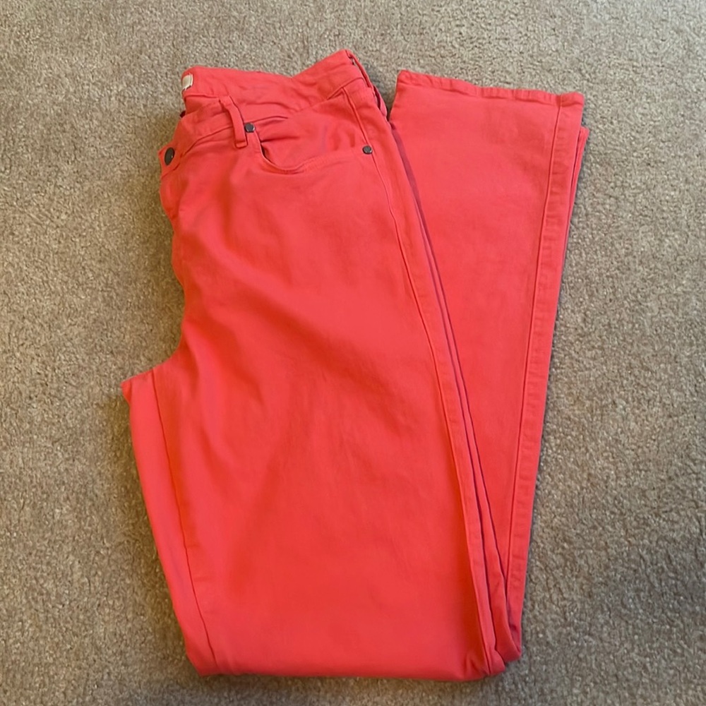 CJ by Cookie Johnson Coral Faith Straight Leg Jeans Size 34 (14).